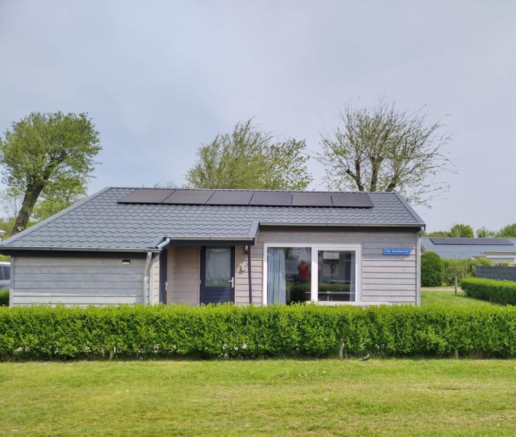 Het Dobbertje, Charmant Houten Huisje Sint Maartensvlotbrug Екстериор снимка